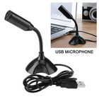    usb Mini Desktop Microphone Stand Recording Condenser Mic F  Computer Pc Laptop