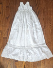 Antique White Linen Dresses Skirts Childrens Girls Lot Of 7 Edwardian Victorian