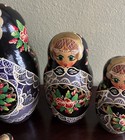 10 Pieces Russian Matryoshka Nesting Dolls  Signed