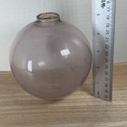 Vintage Lightning Rod Glass Ball Lavender Tint Weathervane
