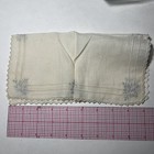 Antique Victorian Lace Fine Linen Handkerchief Blue Floral Embroidery Wedding 9   