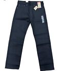 Levis 501 Shrink To Fit Button Fly Jeans Straight Leg Color Black Rigid 1582