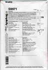  plush Kitties    2024 Simplicity Carla Riess Sewing Craft Pattern S9971 New