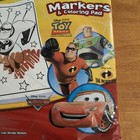Crayola Mess Free Color Wonder Set 24 Pg Disney Pixar Toy Story Cars W 6 Markers