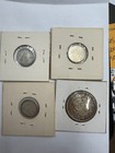 Group Lot Of 4 Canada Silver Coins