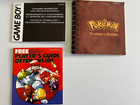 Gameboy Pok  mon Yellow Pikachu Version Box Only   Trainer   s Guide   Inserts