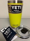 Firefly Yellow Yeti   20 Ounce Rambler   - Authentic - Mag Lid