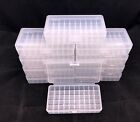 Plastic Ammo Box  lot Of 10  50 Round  40 S w 10mm 45acp  Made In Usa  Ap-50