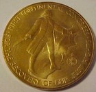 1974 Bicentennial Medal With John Adams   First Continental Congress
