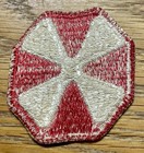 Original Wwii   1950   s - Us 8th  Army Patch - Age Toning   Worn