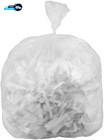 8 Gallon Trash Bags     75 Small To Medium Garbage Bags   24  X 24  Clear Waste