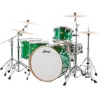 Ludwig Centennial Zep 4-piece Shell Pack Green Sparkle
