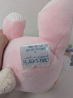 Vintage Carters Prestige White Bunny Rabbit Plush Rattle Stuffed Animal Baby 90s