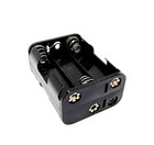 6xaa Battery Holder With 9v-style Snap Connectors 9v - Philmore Bh363