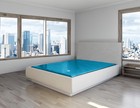 Free-flow  Queen Size  Waterbed Hardside Mattress Bundle  Includes Fill   Drain