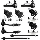  10pcs Rwd Suspension Kit For 1997-1999 For Dodge Dakota 1999 For Durango - 