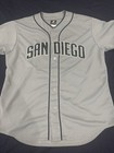 2014 San Diego Padres Majestic Gray Replica Road Away Game Jersey Blank Xl       