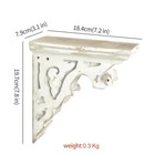 Vintage Wood Shelf Brackets antique Wood Corbels Pair wooden Wall Hanging