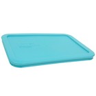 Pyrex 7210-pc Surf Blue Rectangular Food Storage Replacement Lid Cover  6-pack 