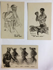 Vintage Military Soldiers Comic Postcards - Group Of 6 Cards - Marshall Davis -
