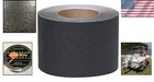 Black Rubberized Anti Slip Tape 4x12 Ft Non Skid High Traction For Safety