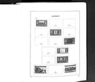 Guernsey  Jersey  Isle Man Davo Hingless Stamp Album To 1986  100 Pages