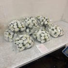 Set-of-10 Flower Balls For Wedding Centerpieces 12  Diameter Fake Flower - White