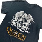 Queen   Adam Lambert 2019 Rhapsody Tour Short Sleeve T-shirt Black     Medium
