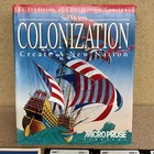 Sid Meier s Colonization  Create A New Nation  pc Cd-rom  Microprose Ibm 3 5 