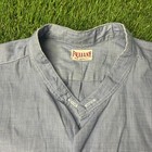 Vintage 1950s Reliant Band Collar Shirt Mens 15 1 2 Grandad Cotton Collarless 