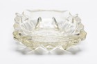 Vintage Glass Ashtray 5 5 Inch