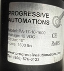 Progressive Pa-17-10-1600 Industrial Linear Actuator 12vdc  10  Stroke  1600 Lbs