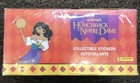 Panini The Hunchback Of Notre Dame 100-pack Sticker Box Factory Sealed 