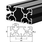 4080 T Slot Aluminum Extrusion European Standard Anodized Profile 1220mm  2pcs