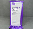 Medline Ready Bath Select Bathing Cloth Washcloths 5 Packs Of 5      25 Total