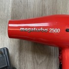 Turbo Power Megaturbo 2500 Professional Hair Dryer Model 311a Red Tested Works