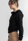 The North Face Dunraven Full Zip Hoodie Black Fleece Womens Size Small