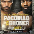 Boxing Champions Manny Pacquiao Vs Adrian Broner Promo Poster 18  X 24  Showtime