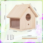 Bird Houses For Outside Clearance With Pole  Wood Birdhouse Blue Bird House Bird