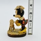 Disney Anri Minnie Mouse Feeding Lamb Figurine Made In Italy  355