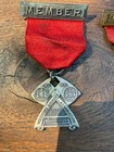 1926 1936 1937 Nj Ny Volunteer Firemen Association Convention Badges Lot Of 3