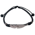 Retro Minimalist Adjustable Feather    Anklet Or Bracelet For Men Or Woman