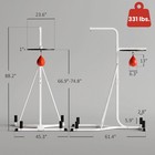 Free-standing Speed Bag Platform Boxing Platform Fitness Station Stand