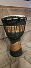 Toca Djembe Drum Handmade Leather Handcarved Wood Percussion Instrument