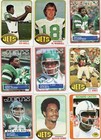 New York Jets Vintage Lot Of 40 Cards G-vg  herman  O brien  Bx4a