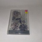 Stampin Up Art Gallery Clear Stamp Set Sentiments   Flowers 15 Stamps