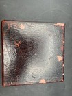 Chinese Compass Feng Shui Wood Box Metal Clasp Vintage