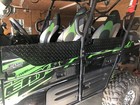 2012-2026 Kawasaki Teryx4 Crew Black Upper Door Extensions