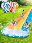 Slip Water Slide Lawn Toy - Water Slide Splash Slide For Kids Adults 23ft Extra