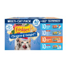 Purina Friskies Ocean Of Delight Gravy Variety Pack Wet Cat Food 5 5oz X 40pk 